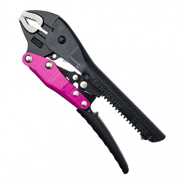 エンジニア(ENGINEER) バイスプライヤー ネジザウルスVP-7 PINK&BLACK PZ-87P 1丁...