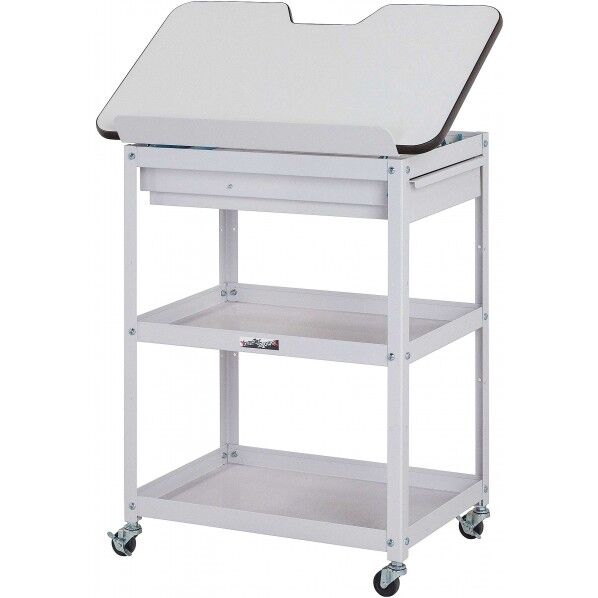 ジャストフィットワゴン キャビネット付き3段 WJC-3-P 1点