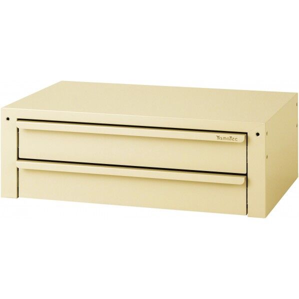 スペシャルワゴン用 キャビネット 浅型2段タイプ WLD-6S2-IV 1点