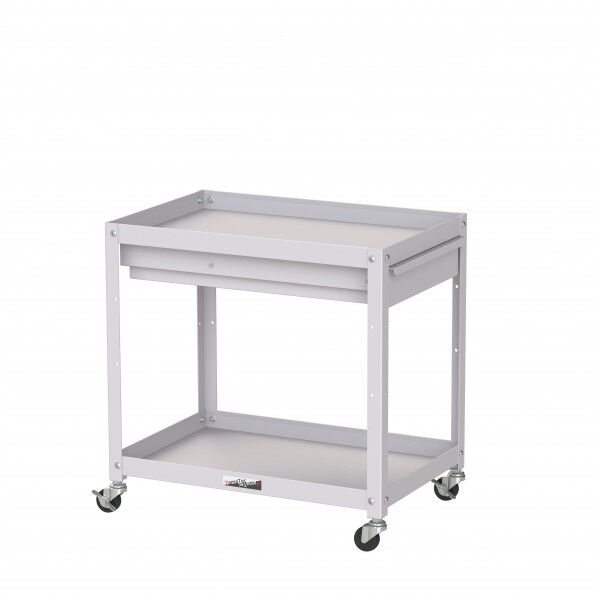 コンビニワゴン キャビネット付2段 WCC-2-P 1点