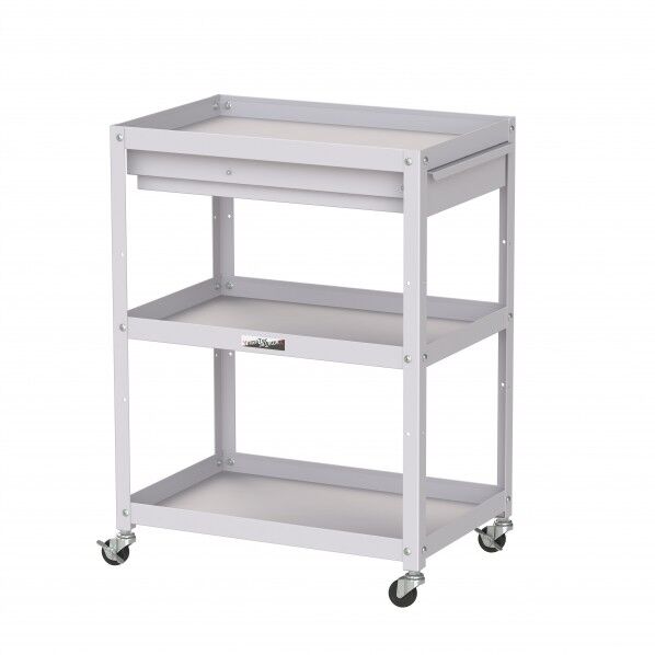 コンビニワゴン キャビネット付3段 WCC-3-P 1点