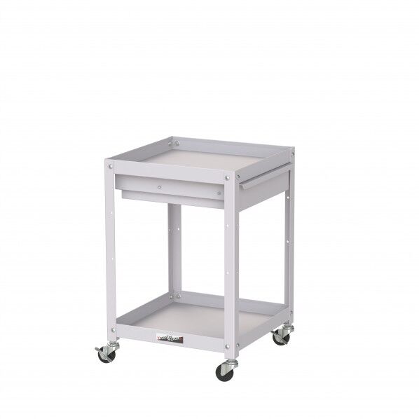 コンビニワゴン キャビネット付2段 WCLC-2-P 1点