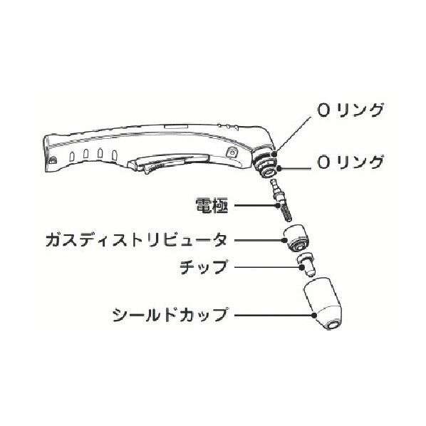 電極x5点