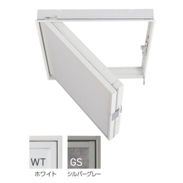 ※法人専用品※JOTO 防火･気密型天井点検口（60分準耐火構造･強化天井対応品） シルバーグレー SPC-F4545-J60-GS 1台...