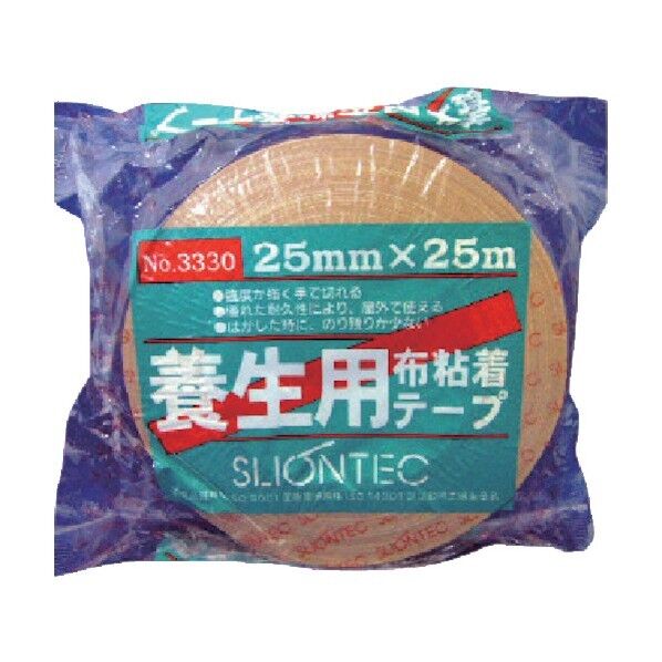 スリオン 養生用布粘着テ-プ25mm