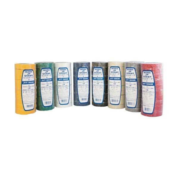 JAPPY ジャッピービニールテープ 19mm×20M 赤