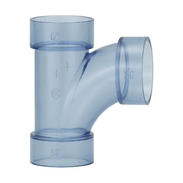 透明 DV 90度大曲Y 透明 DV-LT 50