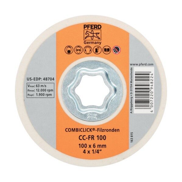 ＰＦＥＲＤ　ディスクペーパー　コンビクリックフェルトディスク