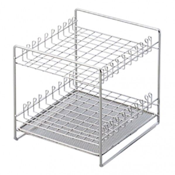 3方ピペット立て［SS型］ 150×150×150mm 3-204-01 1