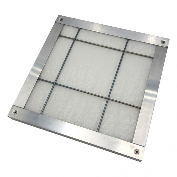 イージードラフト 除塵フィルター 白 3-129-02 1個