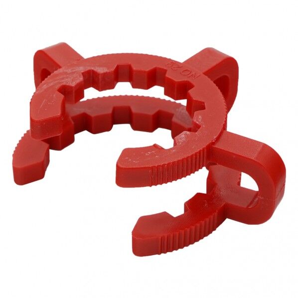 コニカルクリップ 赤 適合スリ部上径:29mm 3-1585-06 1