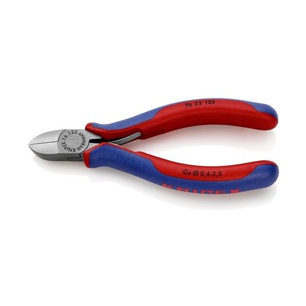 KNIPEX125mm精密用ニッパー125mm 107g 7622-125