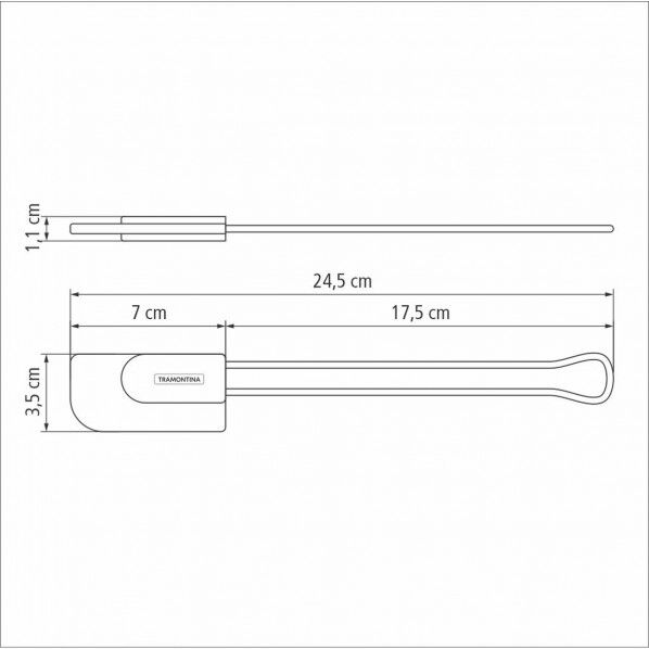 モルデ スパチュラ 小 ワイヤーハンドル 24.5cm