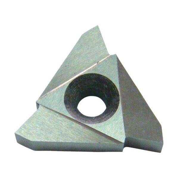溝入れ三角チップ刃巾