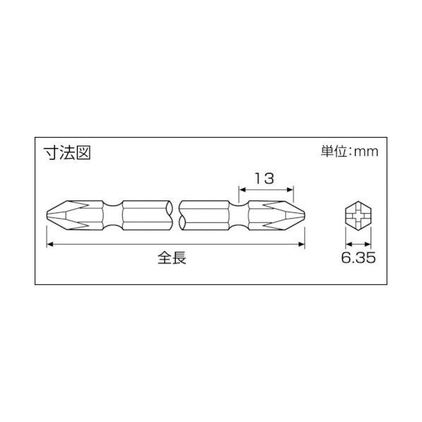 ドライバービット 14+NO.1X65G