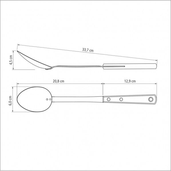 ポリウッド 縦型レードル レッド