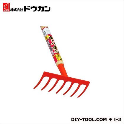 天盃片手レーキ7本爪450mm柄付