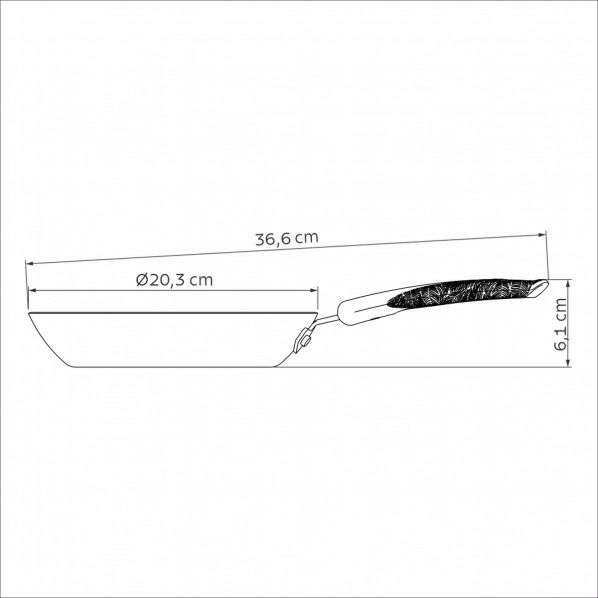 リーフ フライパン 20cm