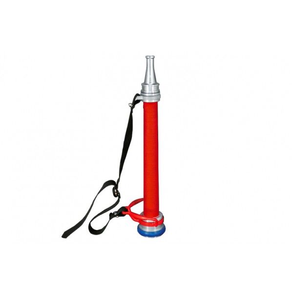 AC50認定ノズル 赤紐巻ハンドル、バンド付先17φ付 50mm ANHR111 1個