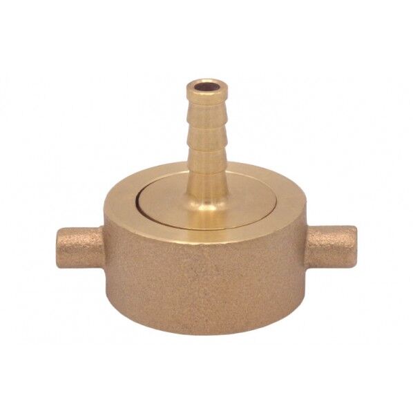 F7337ゴムホース接手(メタルタッチタイプ) φ10mm F7335 1個