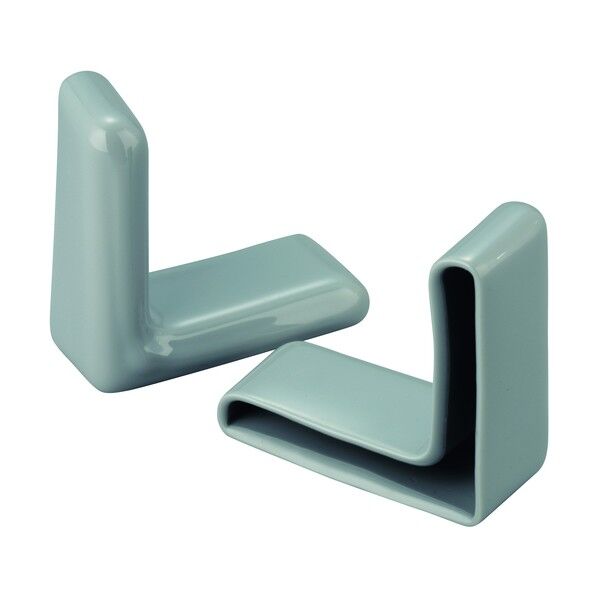 保護キャップ Lアングル用 灰 HLGYL20X3-B 100個...