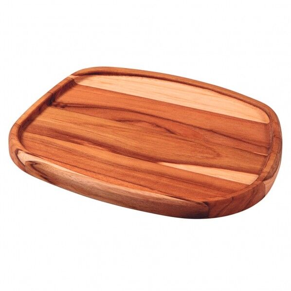 コンクレータサービングディッシュチーク24×20cm