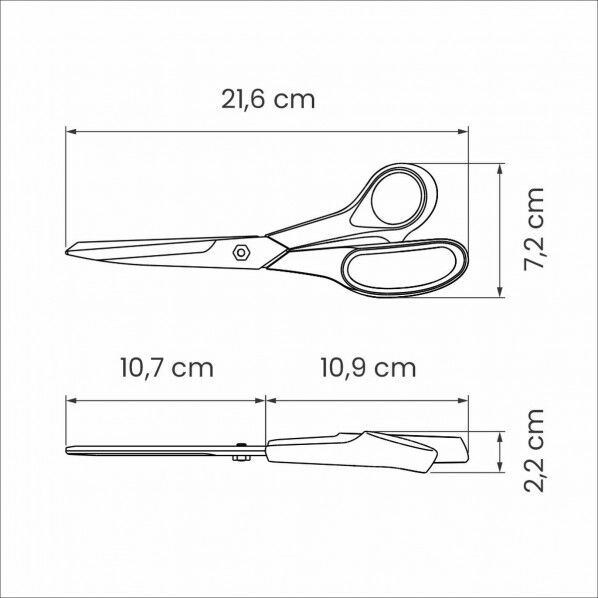 フﾟロマスターハサミ8インチマイクロセレイティトﾞエッシﾞ