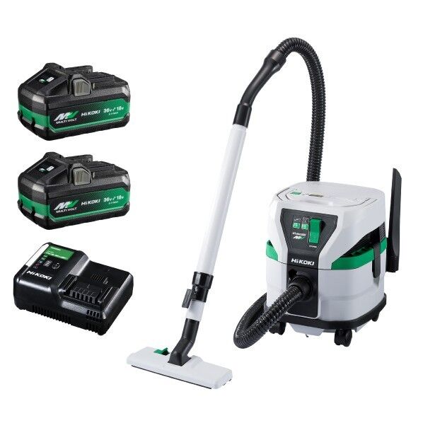 HiKOKI(ハイコーキ) RP3608DA(L)(2WPZ) 36V コードレス集じん機 フルセット 1台