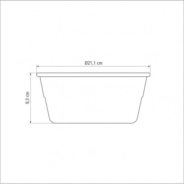 ノンスティック エンゼルケーキ型 (プリン型) 20cm