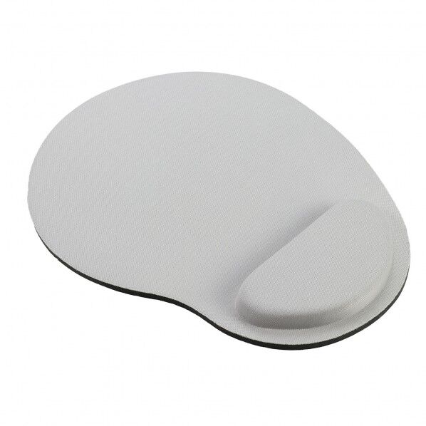 リストレスト付きマウスパッド グレー