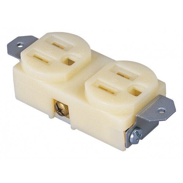 アース付コンセント 白