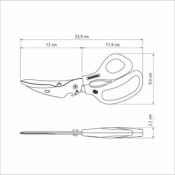 ユニバーサルキッチンばさみ スーパーコルト