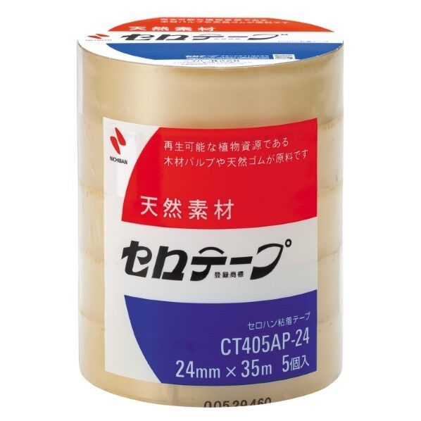 ニチバン セロテープ® 大巻 業務用タイプ 24mm×35m CT405AP-24 5巻