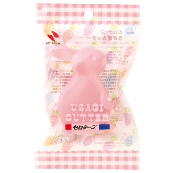 セロテープ® うさぎカッター ベビーピンク CT-15UBP 1個