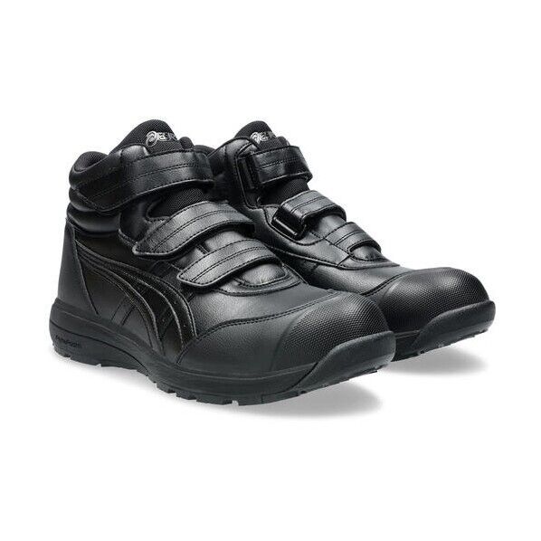 アシックス ウィンジョブ CP312 ブラック×ブラック 26．5cm 26.5 ブラック×ブラック 1273A111.001-26.5 1足...