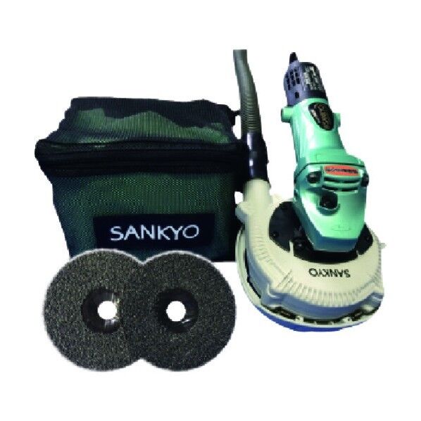 サンディングディスク用集じんカバー自己集じんタイプ