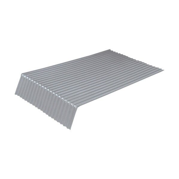 ポリカーボネート製軒先曲がり NIPC軒先曲がり