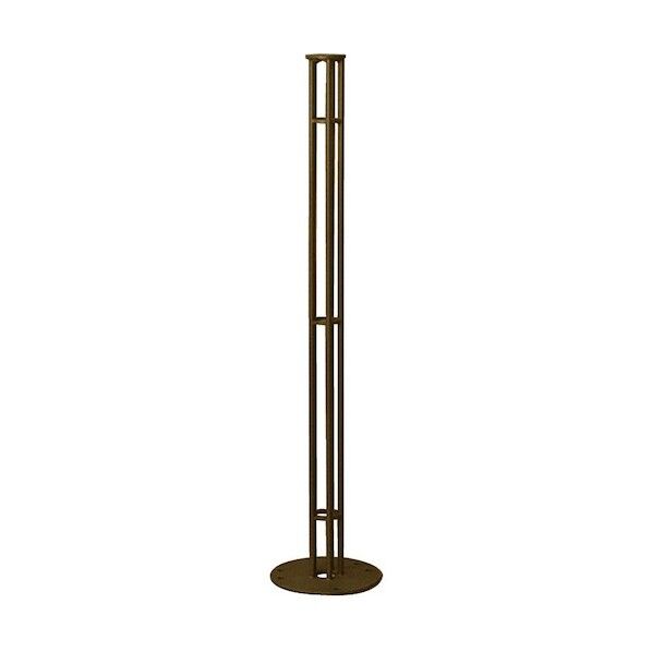 ※法人専用品※カネソウ スチール製アレンジポスト 丸棒タイプ 茶 RING0785-RB-AR-BN 0...