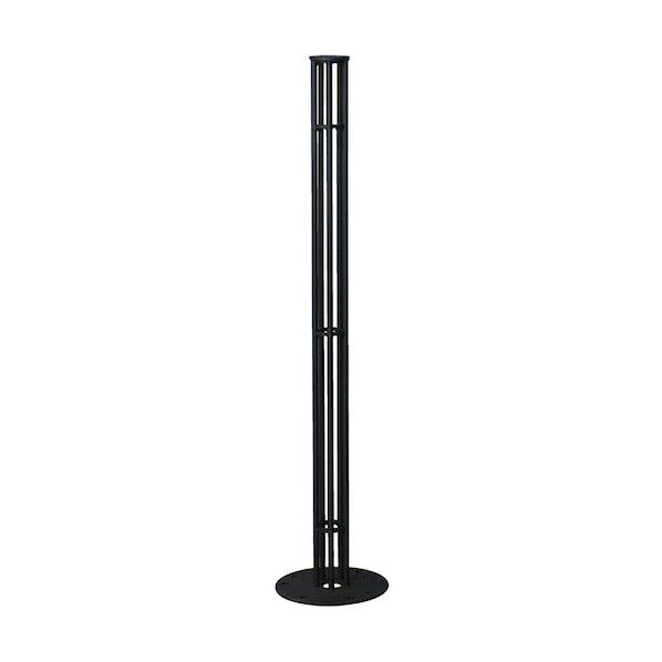 ※法人専用品※カネソウ スチール製アレンジポスト 丸棒タイプ 黒 RING0785-RB-AR-BK 0...