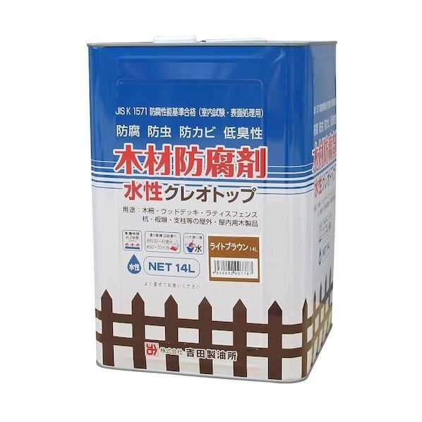 水性クレオトップ ブラック 14L
