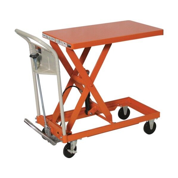 ハンドリフター 150kg 400X720 オレンジ 400×720×720MM HLFA-S150 1個