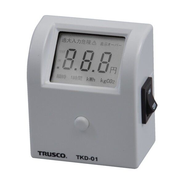 簡易電力計 204 x 135 x 67 mm TKD-01 1点