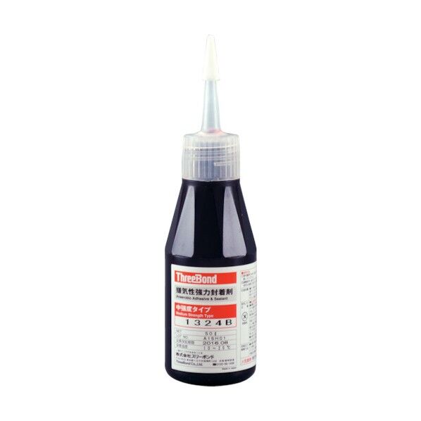 中強度嫌気性封着剤中粘度タイプＴＢ１３２４Ｂ５０Ｇ赤色
