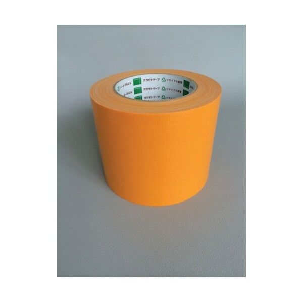 布テープNO111カラーオレンジ100ミリ