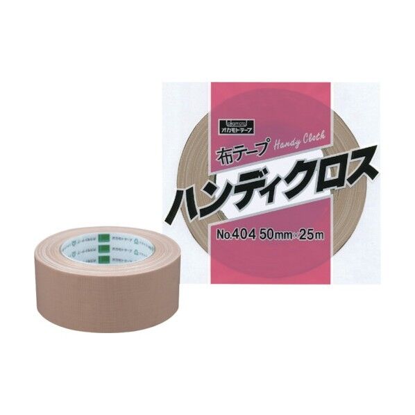 オカモト 布テープハンディクロスNO404100ミリ 1点 x 18点...