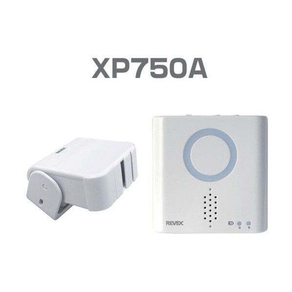 人感チャイムセット 送信機:約W59×H80×D46mm/受信機:約W63×H96×D33mm 送信機:106g/受 ホワイト X850