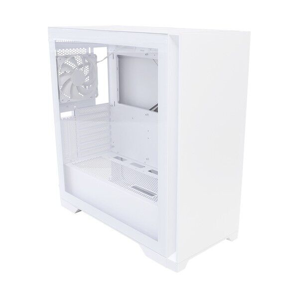 オウルテック ケースファン最大12基搭載可能 E-ATX対応 ATXミドルタワーPCケース OWL-PC4303-WH   1個...