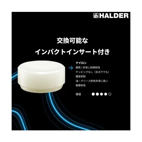 スーパークラフト、ドロップハンマー用インサート ナイロン(白)