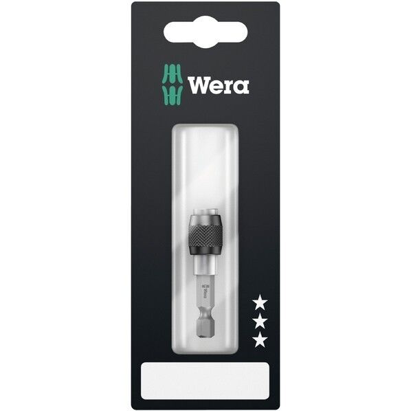 Wera Werkzeuge GmbH サイズ1/4インチ M･クイックビットホルダー 全長 52mm 073318 1個...