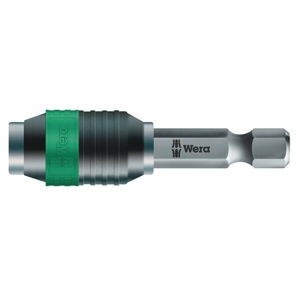 Wera Werkzeuge GmbH サイズ1/4インチ マグ付ラピッド式ビットホルダー 全長50mm 073421 1個...